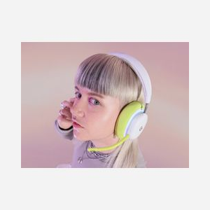 Casque gaming Logitech G G735 sans fil Bluetooth 20-20000Hz portée 20m 260g blanc - Miniature 4