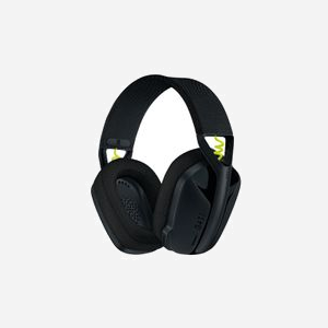 Casque gaming sans fil Logitech G G435 Bluetooth 20-20000Hz portée 10m 165g noir et jaune