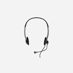 Casque filaire Port Designs 901603 avec microphone arceau ajustable jack 3.5mm contrôle volume câble 1.2m noir