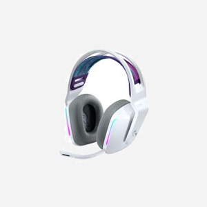 Casque gaming sans fil Logitech G G733 20-20000Hz portée 20m 278g blanc avec micro pour PC et consoles
