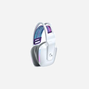 Casque gaming sans fil Logitech G G733 20-20000Hz portée 20m 278g blanc avec micro pour PC et consoles - Miniature 3