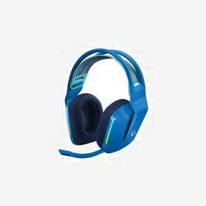 Casque gaming sans fil Logitech G G733 20-20000Hz portée 20m 278g avec micro antibruit bleu