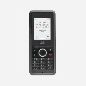 Téléphone IP DECT Cisco 6825 Bundle écran LED 2" 240x320 pixels autonomie 200h combiné filaire noir