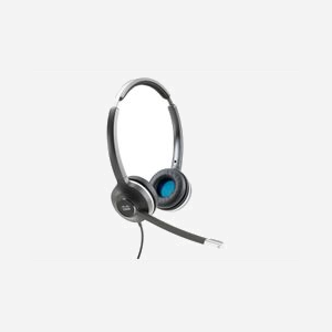 Casque Cisco 532 filaire USB Type-A arceau antibruit 50-18000Hz pour bureau et centre d'appels noir - Miniature 1
