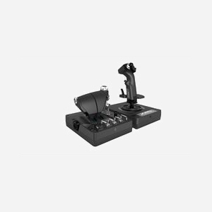 Système HOTAS Logitech G X56 RGB simulation de vol 189 commandes programmables aileron 16-bit USB 2.0 PC noir