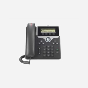 Téléphone IP Cisco 7811 1 ligne écran LED 3.28" 384x106 pixels codecs G.711a G.722 G.729A iLBC noir argent - Miniature 2