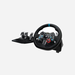 Volant Logitech G G29 Driving Force retour de force 900° USB avec pédalier 3 pédales pour PC PlayStation 3/4/5 - Miniature 1