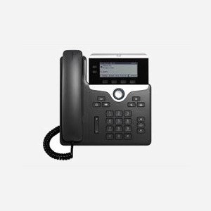 Téléphone IP Cisco 7821 2 lignes écran 3.5" 396x162 pixels combiné filaire noir argent codecs G.711a G.722 G.729 - Miniature 2
