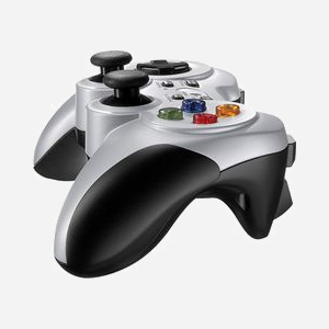 Manette de jeu Logitech G 940-000145 sans fil RF 2.4GHz analogique/numérique avec vibrations pour PC noir - Miniature 3
