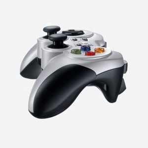 Manette de jeu sans fil Logitech G F710 2.4GHz avec double retour de vibrations et nano-récepteur USB - Miniature 3