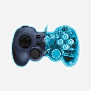 Manette de jeu Logitech G 940-000135 filaire USB analogique/numérique pour PC avec D-pad câble 1,8m noir - Miniature 3