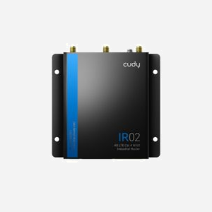 Routeur industriel Cudy IR02 4G LTE Cat 4 Wi-Fi N150 Fast Ethernet RS-232/485 boîtier métal noir - Miniature 2