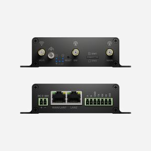 Routeur industriel Cudy IR02 4G LTE Cat 4 Wi-Fi N150 Fast Ethernet RS-232/485 boîtier métal noir - Miniature 3