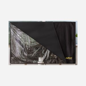 Protecteur d'écran Python TV-C0122 universel toutes marques noir et transparent 900g accessoire moniteur TV - Miniature 1