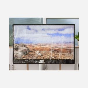 Protecteur d'écran Python TV-C0122 universel toutes marques noir et transparent 900g accessoire moniteur TV - Miniature 4
