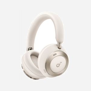 Casque Soundcore Space One Pro Bluetooth sans fil circum-auriculaire réduction de bruit active blanc 270g