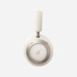 Casque Soundcore Space One Pro Bluetooth sans fil circum-auriculaire réduction de bruit active blanc 270g - Miniature 4