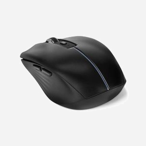 Souris DICOTA D32044B optique sans fil RF Wireless Bluetooth USB Type-A 1600 DPI ambidextre 3 boutons programmables noire - Miniature 4