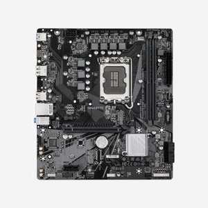 Carte mère GIGABYTE H610M D3W DDR4 Socket LGA1700 Intel 14e gen VRM 5+1+1 phases DDR4-3200 PCIe 3.0 M.2 LAN 1GbE - Miniature 2