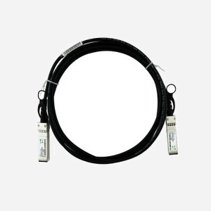 Câble BlueOptics SFP-10G-DAC1M-BL Direct Attach Copper 10G SFP+ vers SFP+ 1m Noir Argent