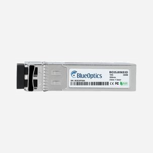 Module émetteur-récepteur BlueOptics E10GSFPSR-BO SFP+ 10Gb/s fibre optique 850nm multimode argent