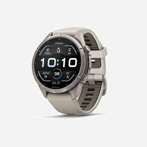 Montre GPS Garmin fēnix 9 Pro 1.3" AMOLED 416x416 pixels tactile 64GB WiFi satellite titane bracelet silicone - Miniature 1
