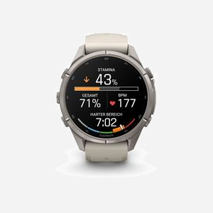 Montre GPS Garmin fēnix 9 Pro 1.3" AMOLED 416x416 pixels tactile 64GB WiFi satellite titane bracelet silicone - Miniature 4