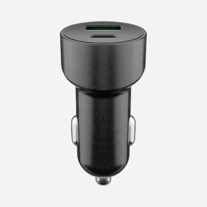 Chargeur auto Goobay 39908 USB-A/USB-C 48W 12/24V Power Delivery charge rapide pour smartphone et tablette - Miniature 2