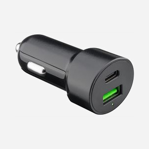 Chargeur auto Goobay 39908 USB-A/USB-C 48W 12/24V Power Delivery charge rapide pour smartphone et tablette - Miniature 3