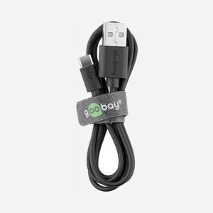 Chargeur secteur Goobay 45293 USB 2.0 universel 5V 100-240V avec câble 1m protection surchauffe noir - Miniature 5