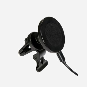 Chargeur voiture eSTUFF ES638130 magnétique sans fil 15W pour iPhone 12/13 avec support aération aluminium - Miniature 2