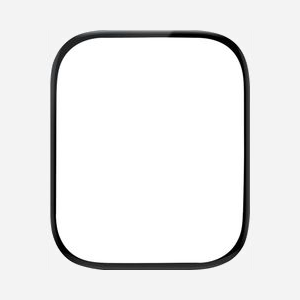 Protection d'écran eSTUFF ES501021 verre hybride flexible incurvé pour Apple Watch - Miniature 2