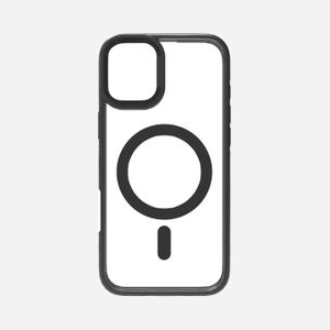 Coque eSTUFF ES67141101 INFINITE HELSINKI pour téléphone avec béquille caméra 86% plastique recyclé noir transparent - Miniature 2