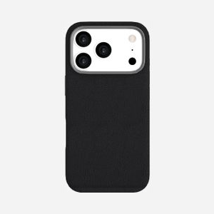 Housse eSTUFF ES67160029 INFINITE VENICE pour téléphone 86% matériaux recyclés cuir PU pomme noir avec aimant - Miniature 3