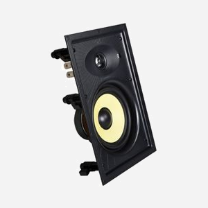 Haut-parleur Vivolink VLSPIW60W 2-voies 40W RMS 45-20000Hz 2 drivers pour usage domestique blanc