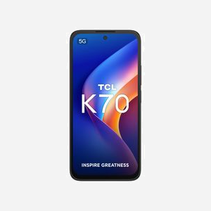 Smartphone TCL K70 5G Snapdragon 4 Gen 2 2.2GHz 4GB LPDDR5 128GB 6.8" HD+ Double caméra 50MP Android 16.0 noir - Miniature 2