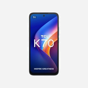 Smartphone TCL K70 5G Snapdragon 4 Gen 2 2.2GHz 4GB LPDDR5 128GB écran 6.8" caméra 50MP Android 16.0 bleu - Miniature 2
