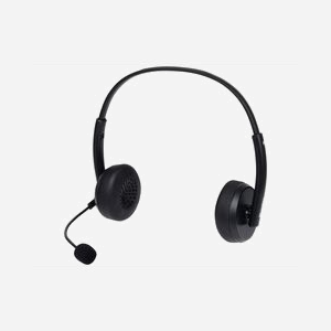 Casque audio Sandberg USB Office Headset Saver avec microphone contrôle volume intégré pour téléphonie Internet
