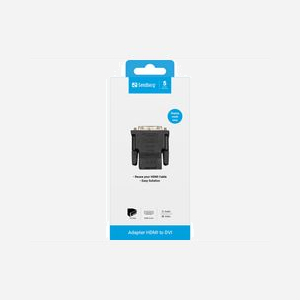 Adaptateur Sandberg 507-39 DVI-M vers HDMI-F pour conversion vidéo numérique sans transmission audio - Miniature 3