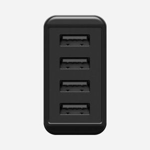Chargeur secteur Goobay 44953 4 ports USB-A universel noir pour smartphones tablettes et appareils mobiles - Miniature 4