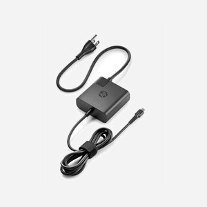 Adaptateur secteur HP L65505-003 65W pour ordinateur portable tension d'entrée 90V noir 74x74x25.5mm - Miniature 1