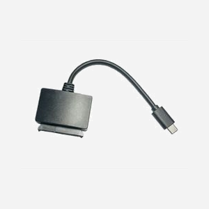 Adaptateur Microconnect USB3.1CSATA USB-C vers SATA 5 Gbps câble 0,2m pour SSD et HDD 2.5" 3.5" noir