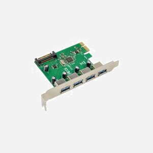 Carte contrôleur Microconnect MC-USB3.0-T4B PCI Express 4 ports USB 3.2 Gen 1 SuperSpeed 5Gbps interne - Miniature 2