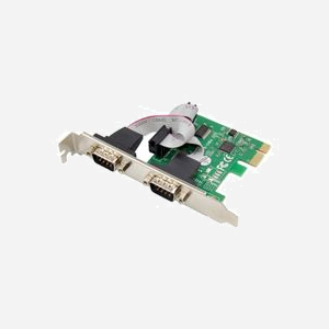 Carte contrôleur Microconnect MC-PCIE-MCS2S PCIe 2 ports série RS-232 avec support low profile