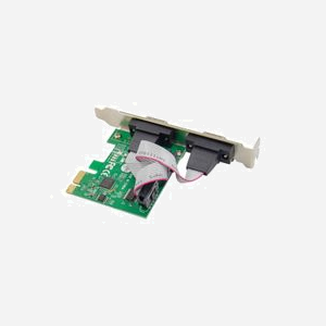 Carte contrôleur Microconnect MC-PCIE-MCS2S PCIe 2 ports série RS-232 avec support low profile - Miniature 3