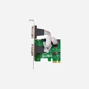 Carte contrôleur Microconnect MC-PCIE-MCS2S PCIe 2 ports série RS-232 avec support low profile - Miniature 4