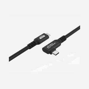 Câble Microconnect USB3.2CC01-A USB-C vers USB-C 1m USB 3.2 Gen 2x2 20Gbps Power Delivery 100W 4K 60Hz noir - Miniature 2