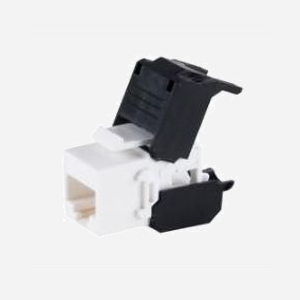 Module Keystone Microconnect CAT6a UTP pour connecteurs IDC sans outil compatible panneaux 24 ports - Miniature 1