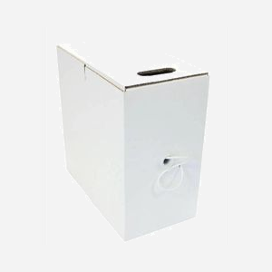 Câble réseau Microconnect KAB030-305 Cat5e F/UTP 305m blanc rond pour installation réseau domestique et entreprise - Miniature 2