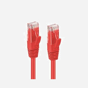 Câble réseau Microconnect UTP607R Cat6 U/UTP 7m rouge RJ45 250MHz compatible Cat5e/Cat5 avec manchons anti-accrochage - Miniature 2